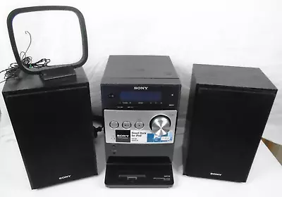 Kaufen Sony CMT-FX300i CD Micro HiFi Komponentensystem MP3 IPod Dock CD Tuner • 46.78€