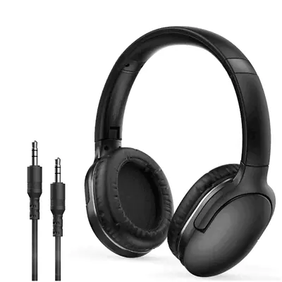 Kaufen Baseus Bluetooth 5.3 Kopfhörer Kabellos Headset Stereo Bass Over-Ear Ohrhörer • 23.39€