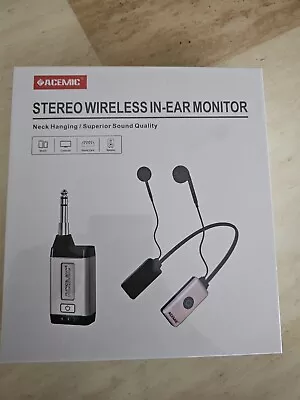 Kaufen Kabelloser Stereo In Ear Monitor Sender Empfänger YouTube Tik Tok UVP £ 75 • 32.63€