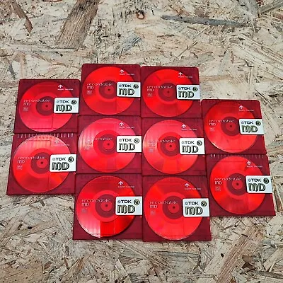 Kaufen 10 Stück TDK Recordable MiniDisc MD Mini Disc MiniDisk - 80 Min. Vom Händler  • 39.99€