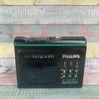 Kaufen Philips Walkman D 6668/00 Stereo Cassette Player Graphic Equalizer BESCHREIBUNG • 19.77€