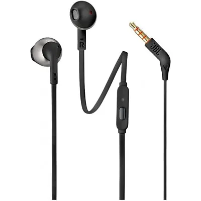 Kaufen JBL Tune 205 Kopfhörer Schwarz In-Ear Ohrhörer Kabel Headset Mit Mikrofon • 11.11€