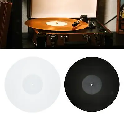 Kaufen Acryl-Plattenspieler-Matte, Plattenteller-Matte, Phonograph Slip Mat Für • 18.80€