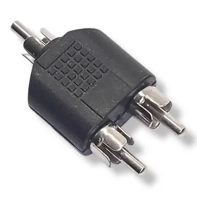 Kaufen Y Audio Adapter Cinch-Weiche Verteiler RCA To RCA 2 Male To Male • 3.49€