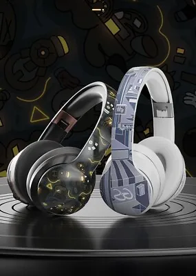 Kaufen Kabellose Musik Kopfhörer Mit Geräuschunterdrückung Over-Ear Ohrhörer 5.2 UK • 18.30€