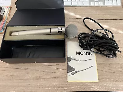 Kaufen Dual MC 316 Hifi Electret Kondensator Mikrofon In OVP Volle Funktion • 39.99€