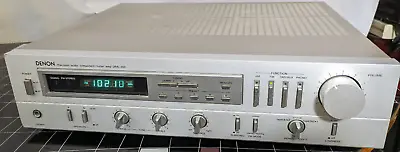 Kaufen VINTAGE Denon DRA-300 AM FM Tuner Stereo Receiver Silber 1982-1984 • 52.90€