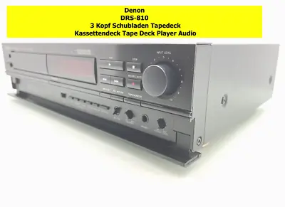 Kaufen Denon DRS-810 | 3 Kopf Schubladen Tapedeck Kassettendeck Tape Deck Player Audio • 299€