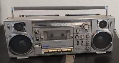 Kaufen Vintage Seltener SANYO M7900K BOOMBOX Radio & Kassettenrekorder/Player • 195.95€