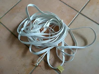 Kaufen Lautsprecherkabel Weiß Flach Silent Wire 1,5mm OFC 9,5m • 16€
