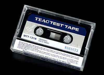 Kaufen TEAC MTT-121N Crosstalk Test 1kHz (2 Track) TEST TAPE Für Cassette Deck NOS/NEU! • 94.50€