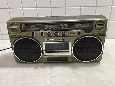 Kaufen Sharp GF-5757 H Radiorecorder Ghettoblaster Boombox Gebraucht, Funktionsfähig • 119€