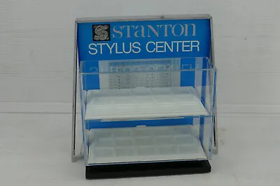 Kaufen STANTON STYLUS CENTER Vintage 70er SHOP Display Verkaufsvitrine Plattenspieler • 149€