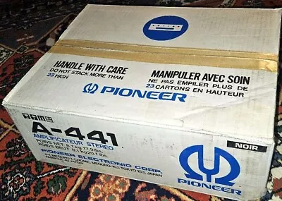 Kaufen Pioneer A-441 Verstärker In Original Verpackung. Nagelneu. Nie Benutzt. • 349€