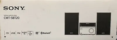 Kaufen Sony Cmt-sbt20 CD/FM/USB/Bluetooth Classic Drei Box Design Mini HiFi System • 103.40€