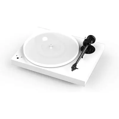 Kaufen PRO-JECT Plattenspieler X1 Hochglanz Weiß Inkl Ortofon Pick It S2 MM +Phonokabel • 854€