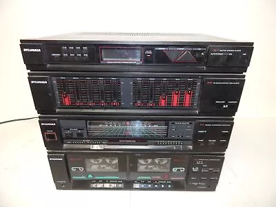 Kaufen Tc Sylvania Stereo System- Am/fm Tuner- Equalizer- Amp- Cassette Deck (fiy59) • 125.24€