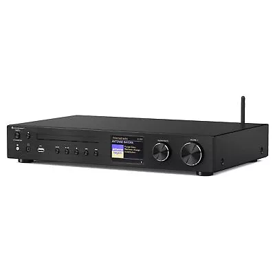 Kaufen Soundmaster ICD4350SW Netzwerkplayer Internet WLAN LAN DAB+ CD USB MP3 App TV • 269€