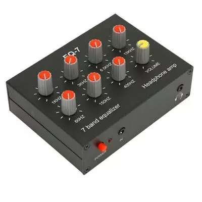 Kaufen 7-Band Car Audio EQ Digitaler Equalizer Soundprozessor Mit Hoher Bassausgabe • 36.57€