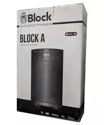 Kaufen AudioBlock Netzwerklautsprecher Block A Schwarz • 149.95€