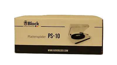 Kaufen Block PS-10 Plattenspieler Mit USB Weiß • 349.95€