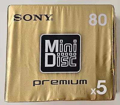 Kaufen 5x Sony MiniDisc Premium 80 • 38€