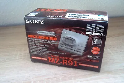 Kaufen Sony MZ-R91 Minidisc MD Walkman Recorder / OVP • 169.90€