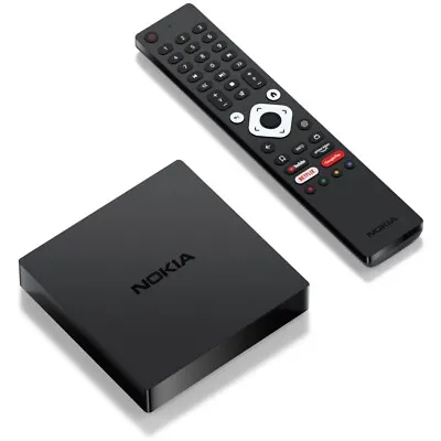 Kaufen Nokia Streaming Box 8000 Media-Player Schwarz, Android, WLAN, Ultra HD-Box  • 94.90€