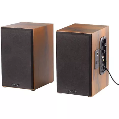 Kaufen Auvisio Aktives Stereo-Regallautsprecher-Set Im Holz-Gehäuse Mit Bluetooth • 74.99€