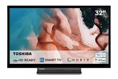 Kaufen Toshiba 24WL3C63DA/2 24 Zoll Fernseher HD-ready LED Smart TV Triple-Tuner Alexa • 159.99€