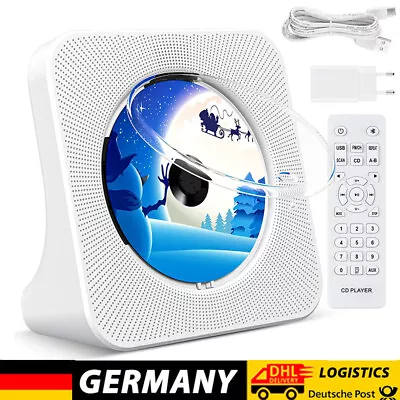 Kaufen Stereoanlage Vertikal Tragbarer CD-Player Zur Mit Bluetooth-HiFi-Lautsprechern • 49.99€