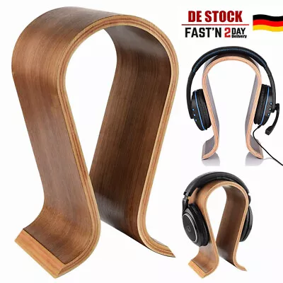 Kaufen Kopfhörer Halter Holz Kopfhörerhalter Kopfhörerständer Gaming Headset Halterung • 25.99€