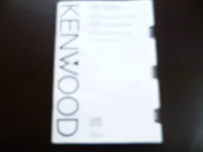 Kaufen Original Bedienungsanleitung Kenwood DP-5050 • 10.90€
