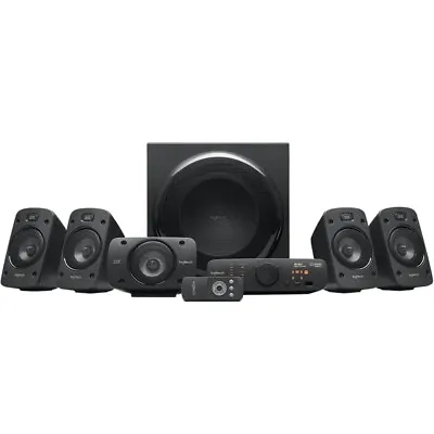 Kaufen Logitech Z906 3D Stereo Lautsprecher THX Dolby 5.1 Surround Sound Und 500 Watt • 346.90€
