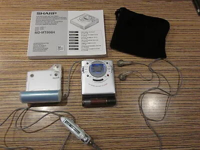 Kaufen Sharp MT866 + Remote  Minidisc Player / Recorder MD   (659)  + Lade  Ständer • 149.94€