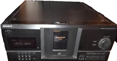 Kaufen Sony CDP-CX230 200-fach CD-Wechsler BDA Original Fernbedienung Mit Riemenwechsel • 286.99€