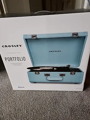 Kaufen Crosley Portfolio USB Portable Turntable, Plattenspieler Im Koffer, OVP,  • 80€