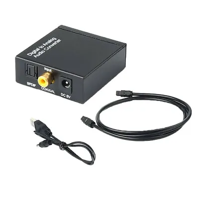 Kaufen 1 Stück Digital Optical Coax Zu Analog RCA Audio Converter • 13.01€