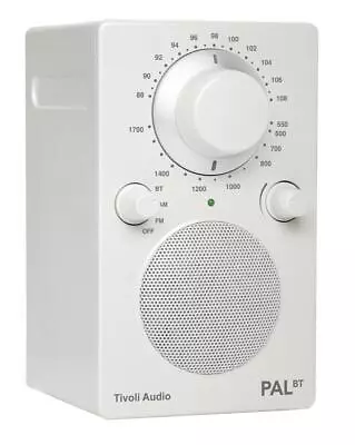 Kaufen Tivoli Audio PAL BT Portables Radio Mit Akku (AM/FM/AUX/Bluetooth) White Weiß • 209€
