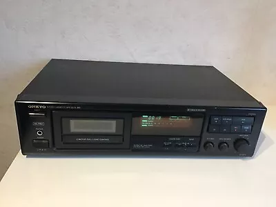 Kaufen Onkyo TA-2820 Tapedeck Stereo Kassettendeck Schwarz • 59.99€