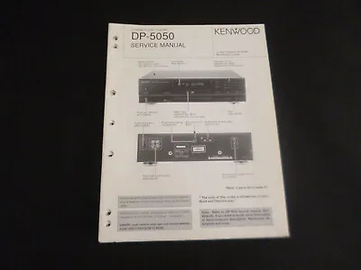 Kaufen Original Service Manual Schaltplan Kenwood DP-5050 • 11.90€
