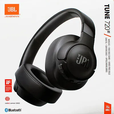 Kaufen JBL Tune 720BT Bluetooth Over-Ear Kopfhörer Headset Wireless Schwarz • 69.90€