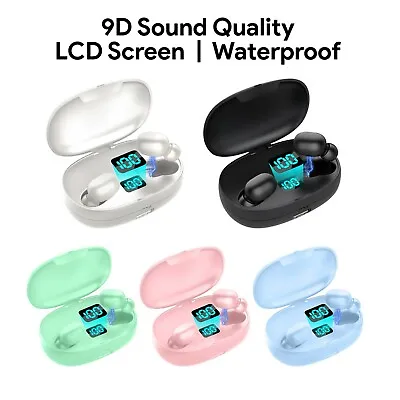 Kaufen Kabellose Bluetooth Ohrhörer Kopfhörer InEar Universal Alle Geräte Stereo Sound • 12.33€