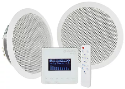 Kaufen Adastra WA-215 In-Wall-Verstärker Mit Bluetooth & FM Radio Decke Lautsprecher-Set • 84.81€