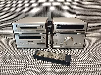 Kaufen Technics Stereo Mini Anlage Radio Kassetten CD Player Verstärker Receiver  • 220€