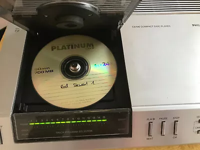 Kaufen Philips CD-100 Revidiert -selbsgebrannte CD`s Ok. • 459€
