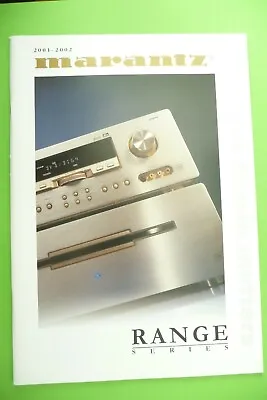Kaufen Prospekte-brochures Marantz 2001-2002,RANGE Series,technischer Informationen, DE • 15€