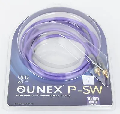 Kaufen QED Qunex P-SW Performance Subwoofer Kabel 10,0m EAN 953  • 89€