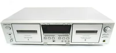 Kaufen Sony TC-WE475 Doppelkassettendeck In SILBER **SERVICE VOLL FUNKTIONSFÄHIG** • 170.04€