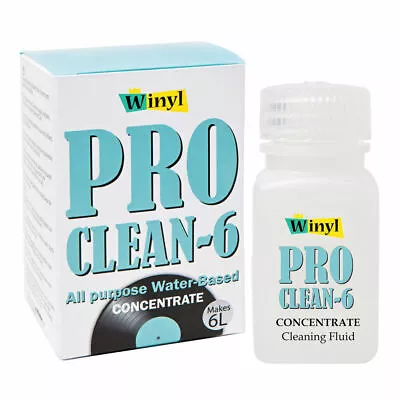 Kaufen Winyl PRO CLEAN-6 | Konzentrat Für 6 Liter Schallplatten Reinigungsflüssigkeit • 22.99€